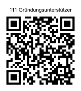 QR-Code Gruendungsunterstuetzer