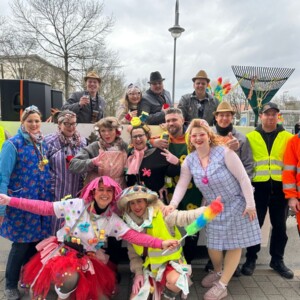 Faschingsumzug Hanau - Die Saufeulis sind dabei